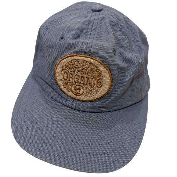 Patagonia "Root Revolution" Pigeon Blue Organic Embroidered Cap - Picture 2 of 7